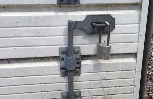 Heavy Garage Lock